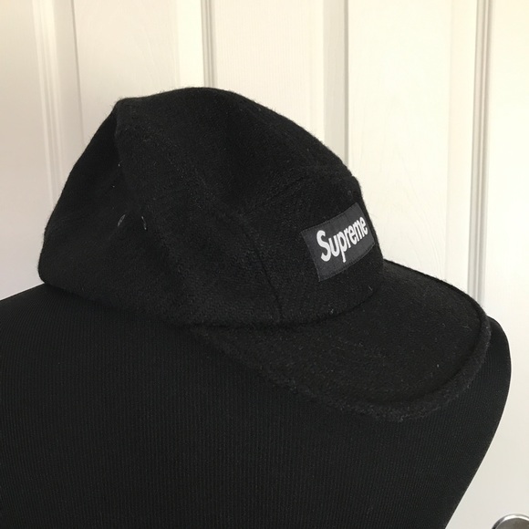 SUPREME Harris Tweed Camp Cap